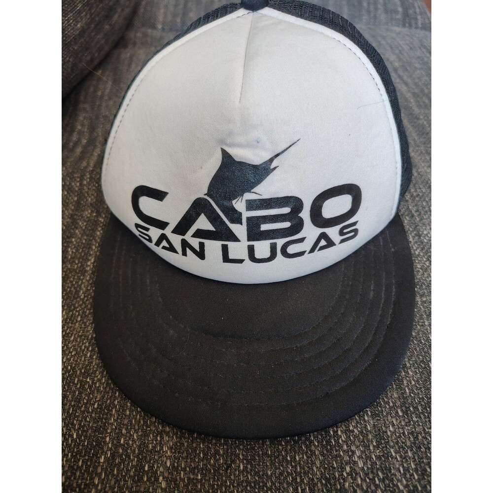Kids Pelagic Cabo San Lucas Trucker Hat Snapback Cap Black/White